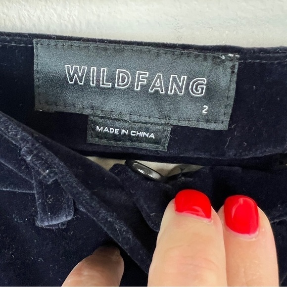 Wildfang Velvet Empower Trouser Pants - Picture 5 of 6